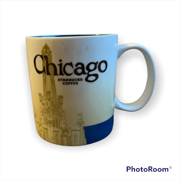 Starbucks Global Icon Collector Series Chicago 16oz Mug 2008-2009 - Picture 1 of 6